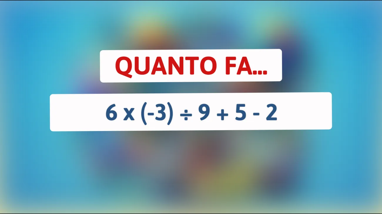 Scopri la risposta che solo un genio può trovare a questo complicatissimo indovinello matematico! Sei abbastanza intelligente da risolverlo?"
